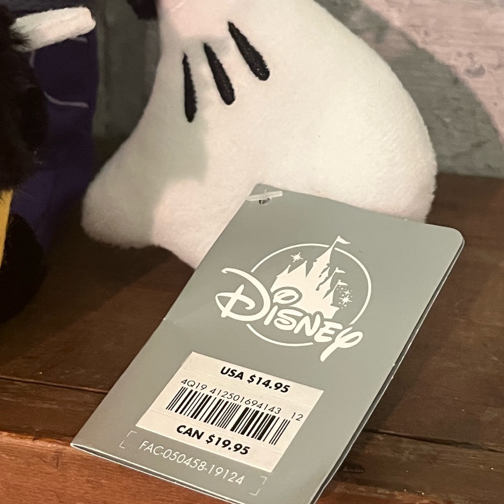 Disney Store‎ Halloween 2019 Werewolf Mickey Mouse Plush 16" Stuffed Animal Wolf - Picture 3 of 10